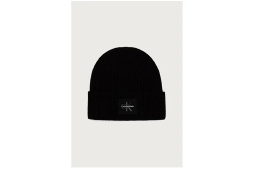 Calvin Klein Monologo Patch Rib Beanie (LV04D8096G UB1)