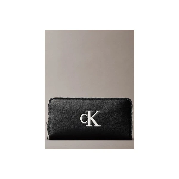 Calvin Klein Bold Monogram Long Zip Πορτοφόλι (LV04F1077G 3L2)