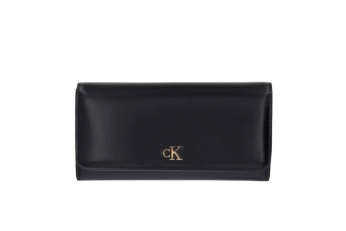 Calvin Klein Leather Rfid Monogram Longfold Πορτοφόλι (LV04F1224G UB1)