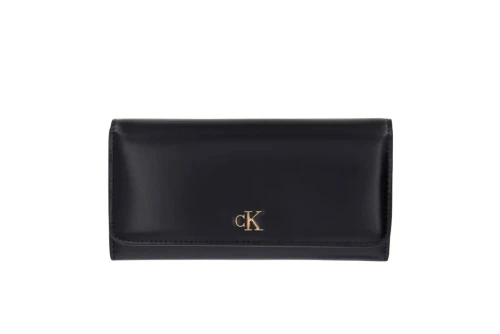 Calvin Klein Leather Rfid Monogram Longfold Πορτοφόλι (LV04F1224G UB1)