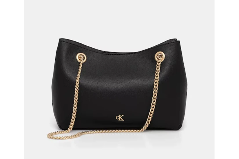 Calvin Klein Minimal Monogram Τσάντα Ώμου - Χειρός Μαύρη
