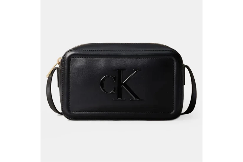 Calvin Klein Bold Γυναικείο Τσαντάκι Χιαστί - Ώμου Μαύρο 2L