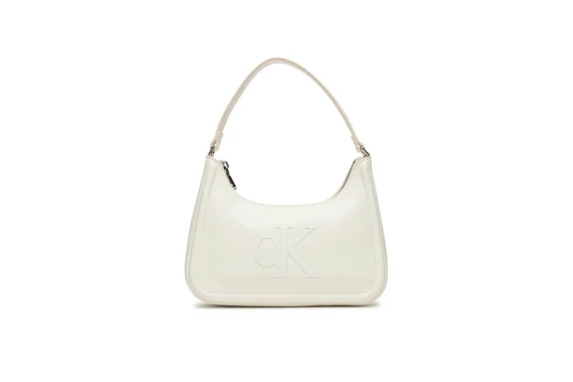Calvin Klein Embossed Monogram Logo Τσάντα Ώμου - Χειρός