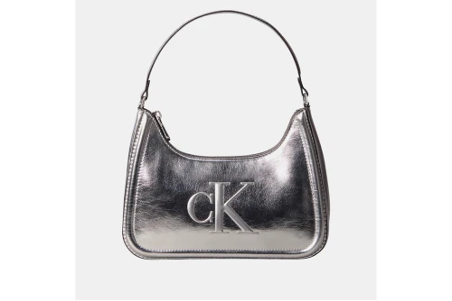 Calvin Klein Bold Monogram Metallic Τσάντα Ώμου - Χειρός (LV04F3332G 3JH)