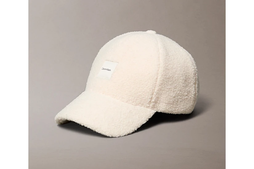Calvin Klein Boucle Καπέλο Strapback Εκρού