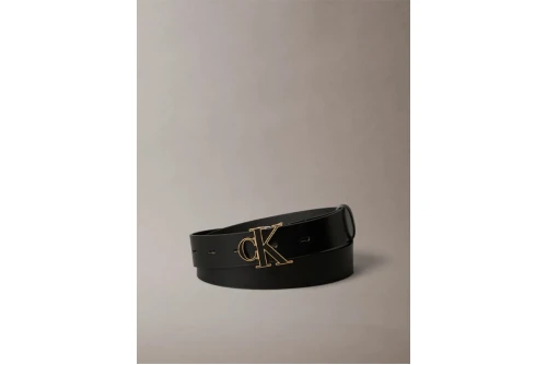 Calvin Klein Full-Grain Leather Logo Buckle Ζώνη Casual (LV04F7073G YIH)