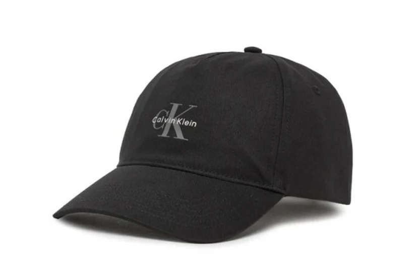 Calvin Klein Twill Logo Καπέλο Strapback Μαύρο