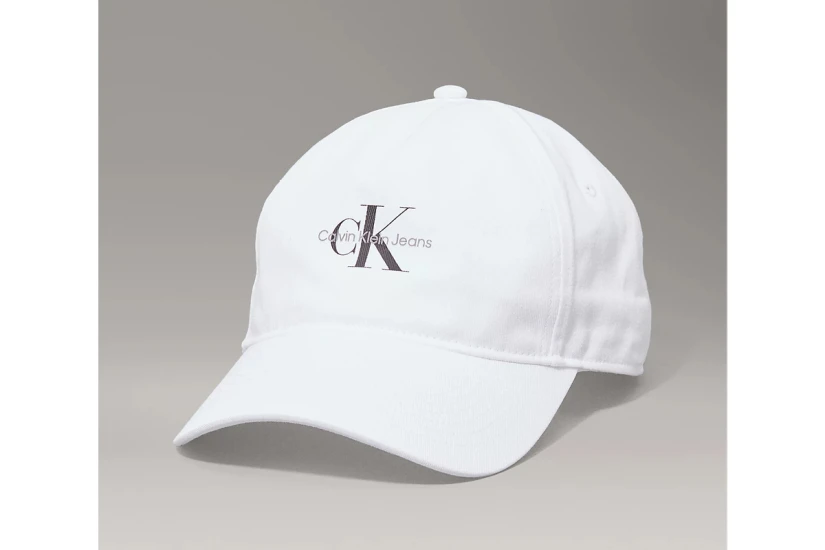 Calvin Klein Twill Logo Καπέλο Strapback Λευκό