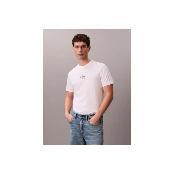 Calvin Klein Monogram Logo T-Shirt Ανδρικό (LV04RB866G YAF)