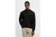 Calvin Klein Relaxed Cotton Monogram Ανδρικό Πουλόβερ Μαύρο