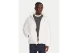 Calvin Klein Hooded Down Ανδρικό Μπουφάν Puffer με Κουκούλα Λευκό