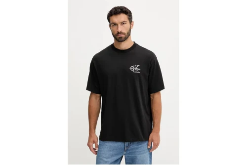 Calvin Klein Seasonal Monologo T-Shirt Ανδρικό (LV04RC856G UB1)