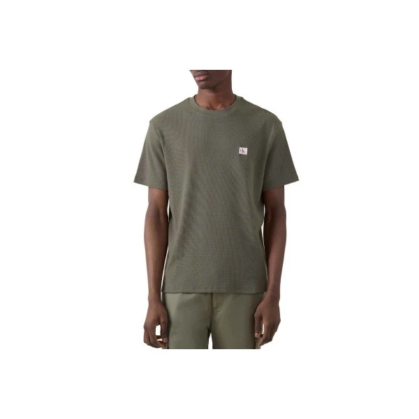 Calvin Klein Classic Waffle T-Shirt Ανδρικό (LV04RD008G LDY)