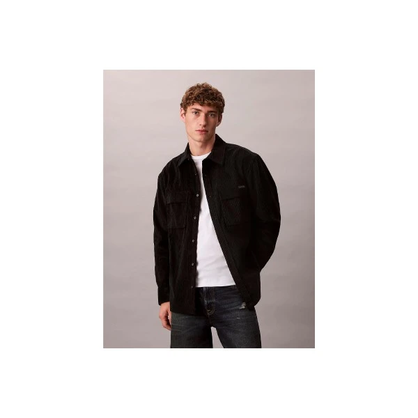 Calvin Klein Corduroy Relaxed Πουκάμισο Μακρυμάνικο Ανδρικό (LV04RD106G UB1)