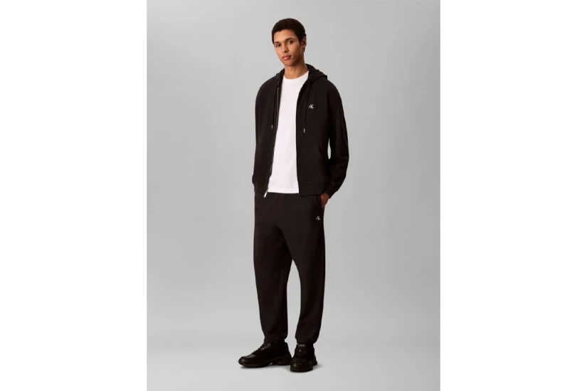 Calvin Klein Monogram Ανδρικό Παντελόνι Φόρμας Μαύρο