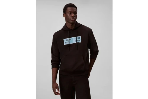Calvin Klein Box Graphic Hoodie Ανδρικό (LV04RD259G UB1)
