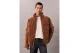 Calvin Klein Corduroy Ανδρικό Μπουφάν Puffer Ταμπά