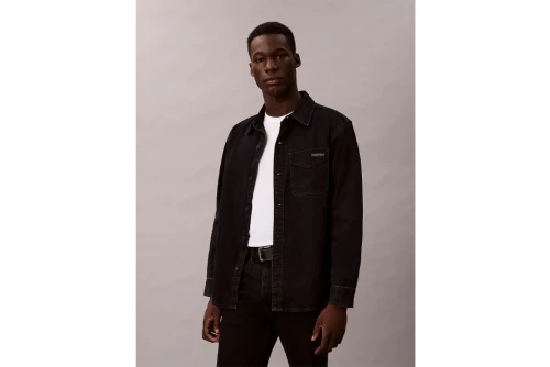 Calvin Klein 90S Denim Πουκάμισο Μακρυμάνικο Ανδρικό (LV04RE714G EF7)