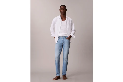 Calvin Klein Slim Tapered Παντελόνι Τζιν Ανδρικό (LV04RE780G 3N2)