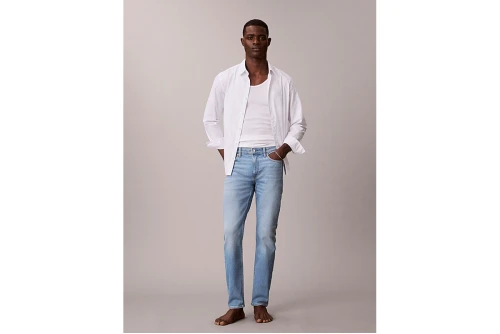 Calvin Klein Slim Tapered Παντελόνι Τζιν Ανδρικό (LV04RE780G 3N2)