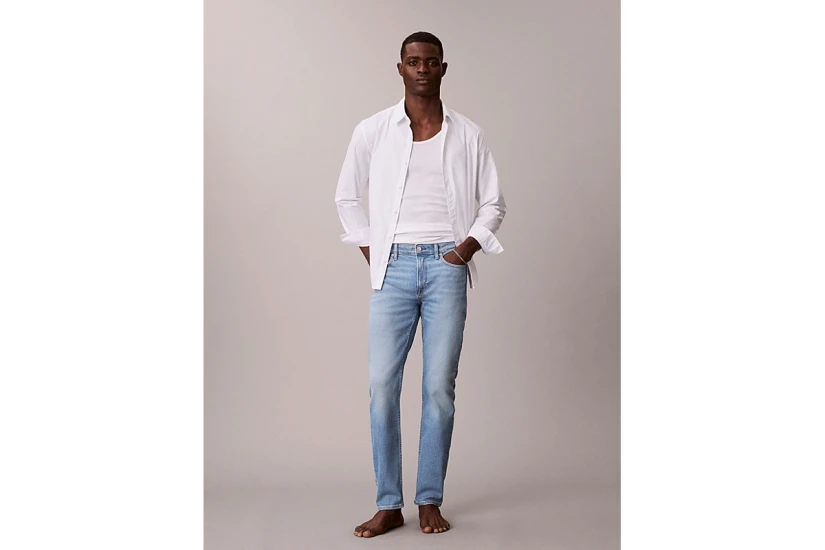 Calvin Klein Slim Tapered Ανδρικό Παντελόνι Τζιν