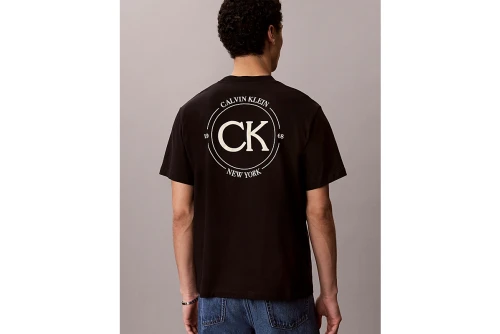 Calvin Klein Embroidered Logo T-Shirt Ανδρικό (LV04RE825G UB1)