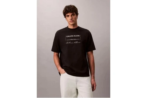 Calvin Klein Graphic Seasonal T-Shirt Ανδρικό (LV04RE827G UB1)
