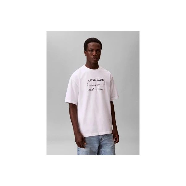 Calvin Klein Graphic Seasonal T-Shirt Ανδρικό (LV04RE827G YAF)