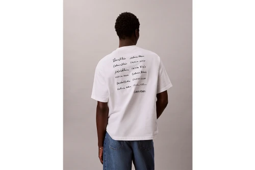 Calvin Klein Relaxed Script Logo T-Shirt Ανδρικό (LV04RE828G YAF)