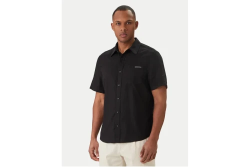 Calvin Klein Linen Classic Πουκάμισο Κοντομάνικο Ανδρικό (LV04RF120G UB1)