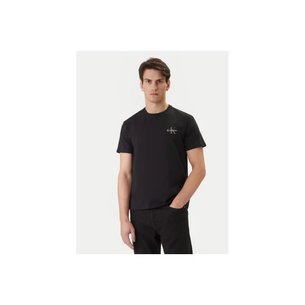 Calvin Klein Jersey Classic Monologo T-Shirt Ανδρικό (LV04RF278G UB1)