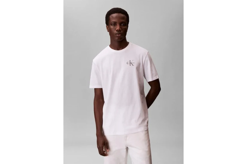 Calvin Klein Ανδρικό Κοντομάνικο T-Shirt Λευκό