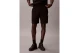 Calvin Klein Cotton Terry Badge Ανδρική Αθλητική Βερμούδα Μαύρη