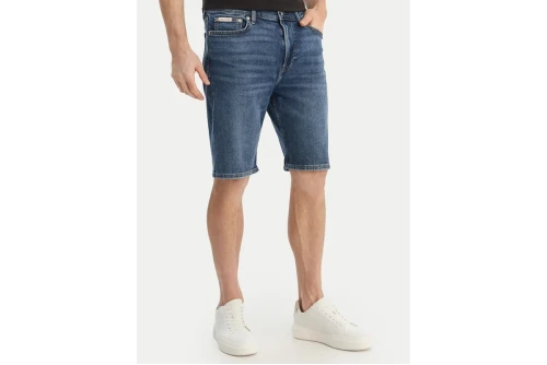 Calvin Klein Slim Denim Βερμούδα Τζιν Ανδρική (LV04RF922G ASA)