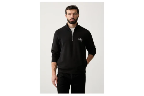 Calvin Klein Monologo Μπλούζα Με Φερμουάρ Ανδρική (LV04RG280G UB1)