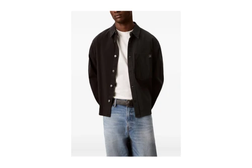 Calvin Klein Cotton Canvas Πουκάμισο Μακρυμάνικο Ανδρικό (LV04RG407G UB1)