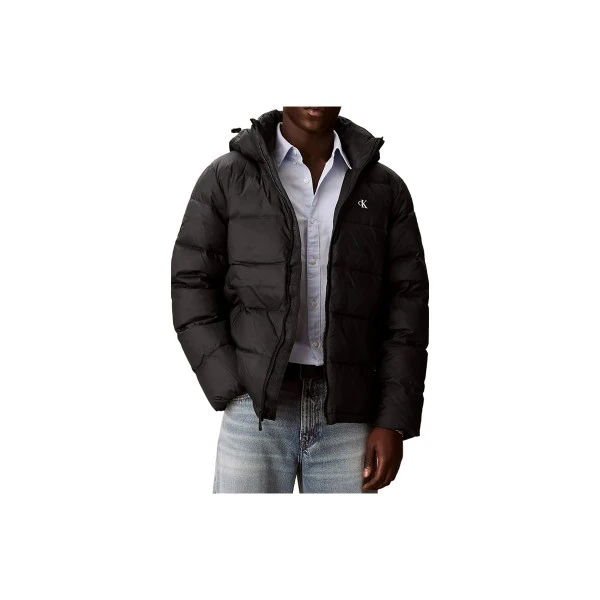 Calvin Klein Relaxed Nylon Μπουφάν Puffer Ανδρικό (LV04RG515G UB1)