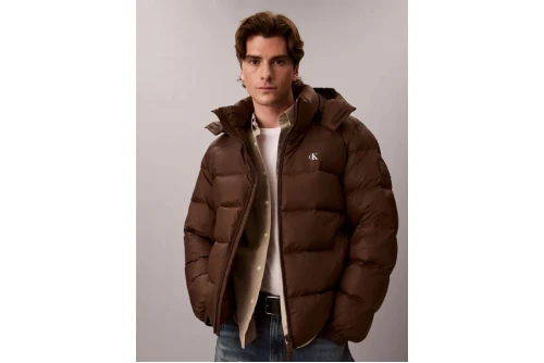 Calvin Klein Nylon Zip Off Hood Down Μπουφάν Puffer Ανδρικό (LV04RG515G WFM)