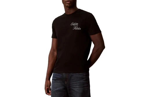 Calvin Klein Embroidered Logo T-Shirt Ανδρικό (LV04RG804G UB1)