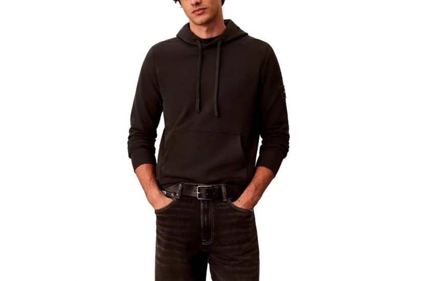 Calvin Klein Ls Eu 350Terry Badge Hoodie (LV04RJ201G 8MN)