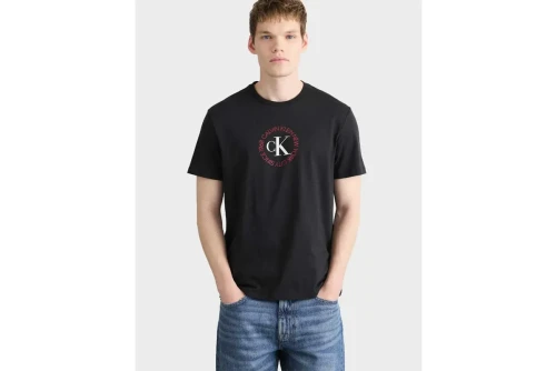 Calvin Klein Word Circle Graphic T-Shirt Ανδρικό (LV14RE816G UB1)