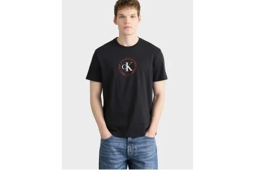 Calvin Klein Word Circle Graphic T-Shirt Ανδρικό (LV14RE816G UB1)