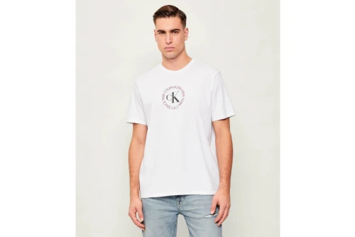 Calvin Klein Word Circle Graphic T-Shirt Ανδρικό (LV14RE816G YAA)