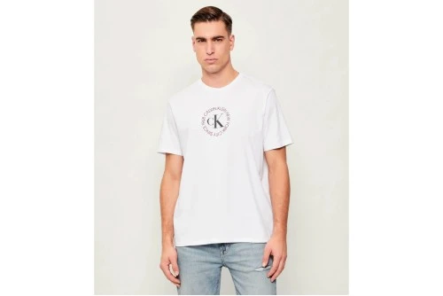 Calvin Klein Word Circle Graphic T-Shirt Ανδρικό (LV14RE816G YAA)