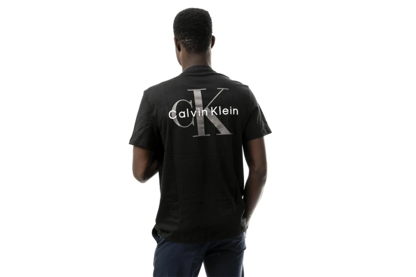 Calvin Klein Ανδρικό Κοντομάνικο T-Shirt Μαύρο