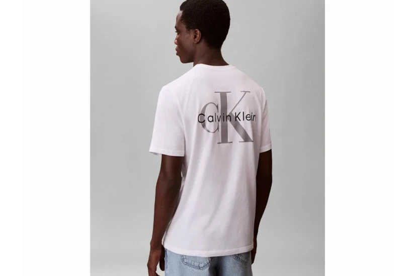 Calvin Klein Ανδρικό Κοντομάνικο T-Shirt Λευκό
