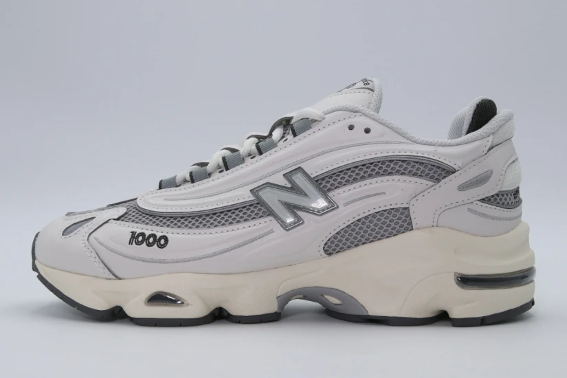 New Balance 1000 Unisex Sneakers Εκρού, Γκρι