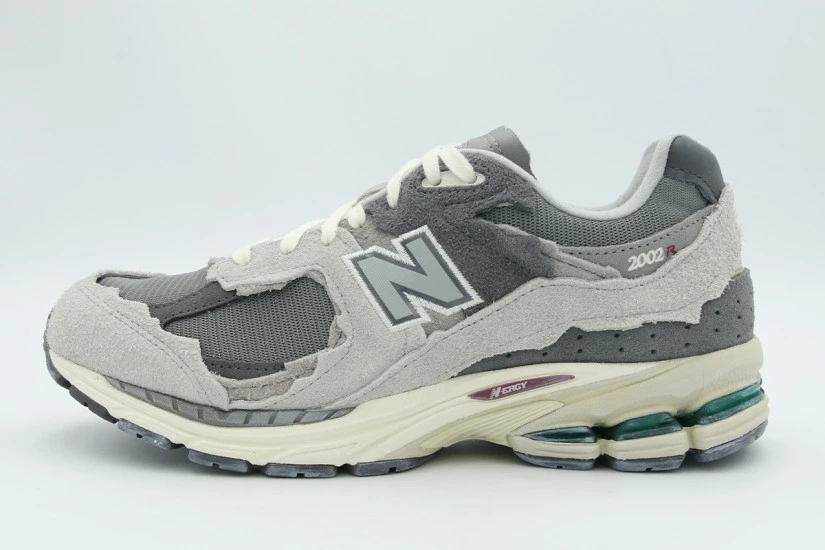 New Balance 2002R Ανδρικά Sneakers Γκρι, Γκρι Σκούρο, Εκρού