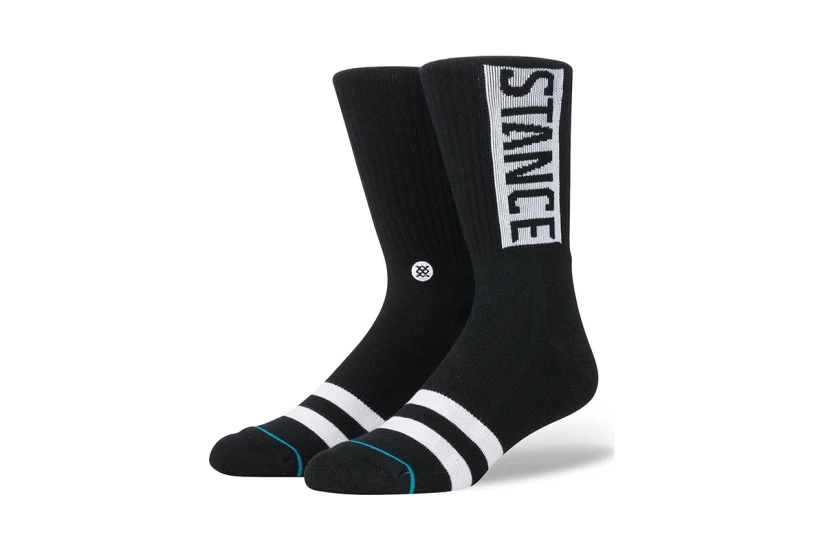 Stance Og Unisex Κάλτσες μέχρι τη Γάμπα Μαύρες