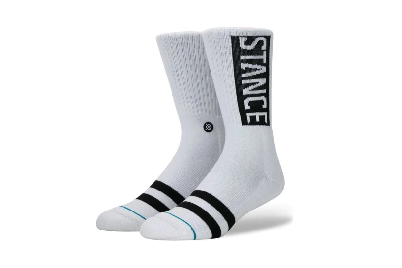 Stance Og Unisex Κάλτσες μέχρι τη Γάμπα Λευκές